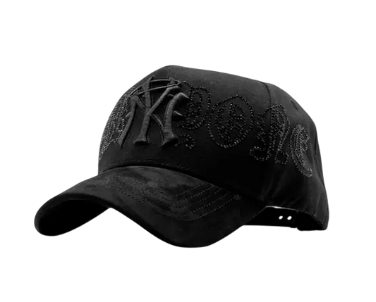 31 HATS MENS BLACK SNAPBACK RHINESTONE BLK