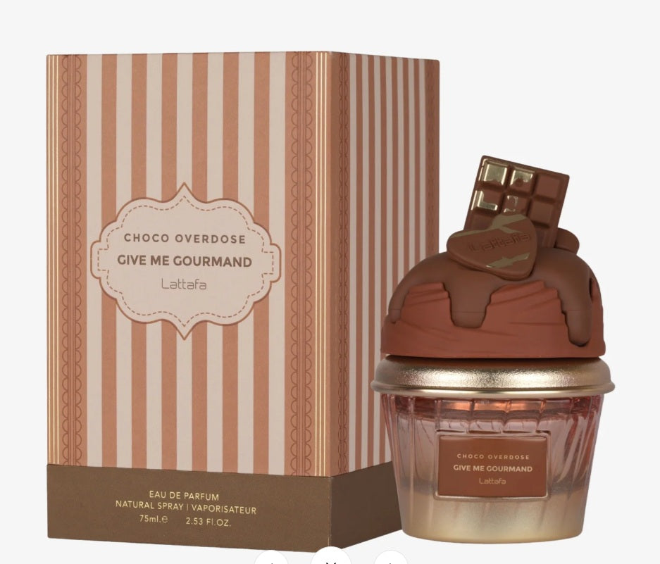 LATTAFA Gourmand Chocolate Overdose Parfum 2.5oz